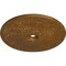 Ekena Millwork Galveston Medallion (Canopies up to 5 7/8"), 51"OD x 3 5/8"ID x 3 3/8"P, Smokey Topaz Crackle CM51GLSTC - alternate 2